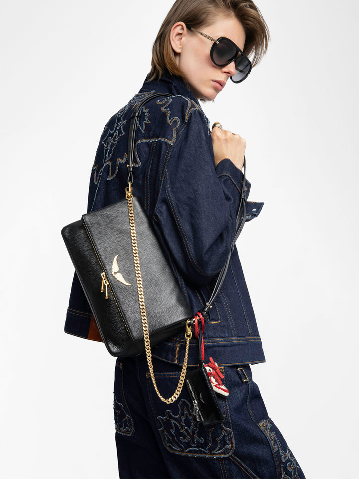 Cartera Rocky II Dorado