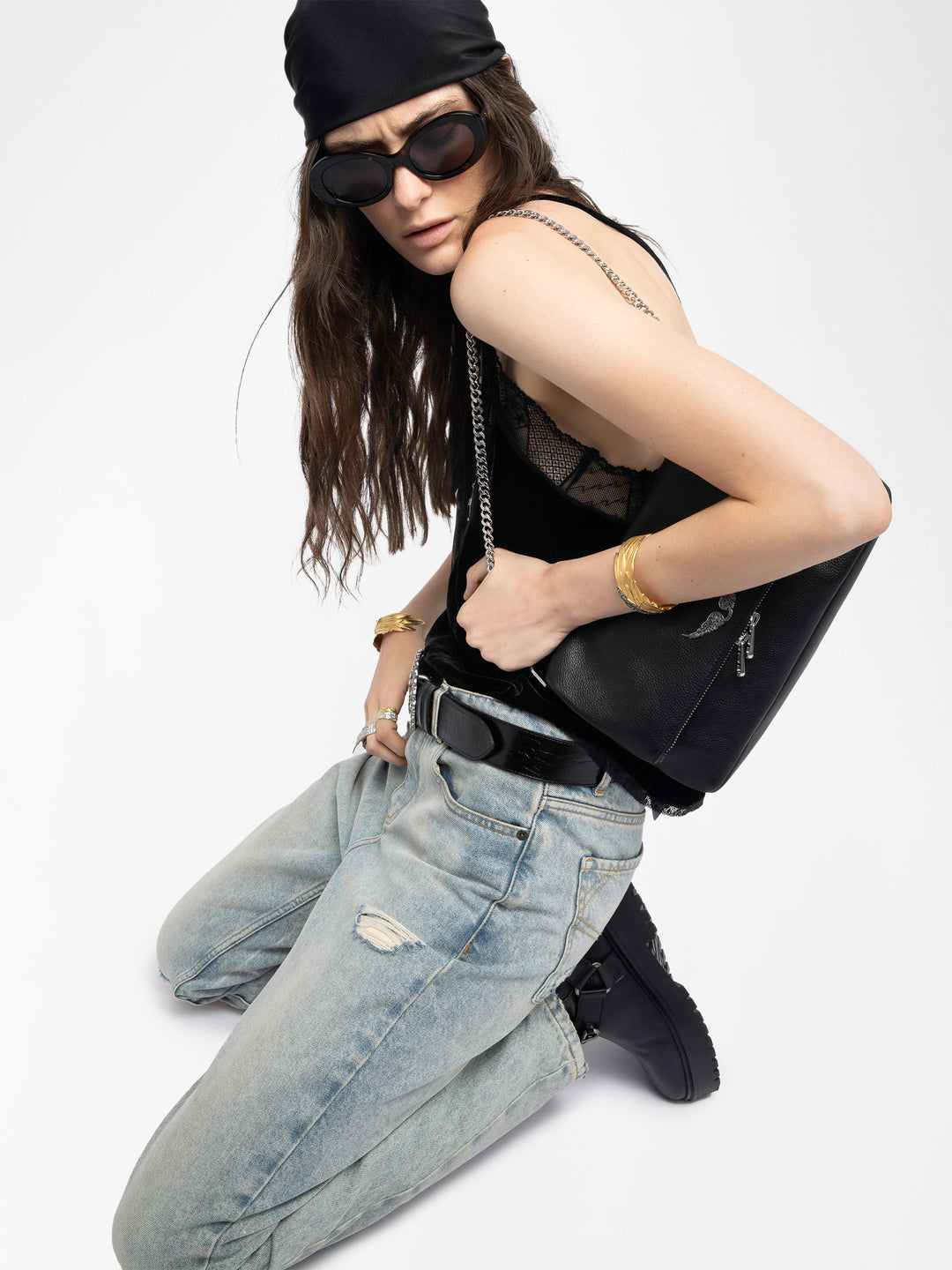 Cartera Rocky II Negro