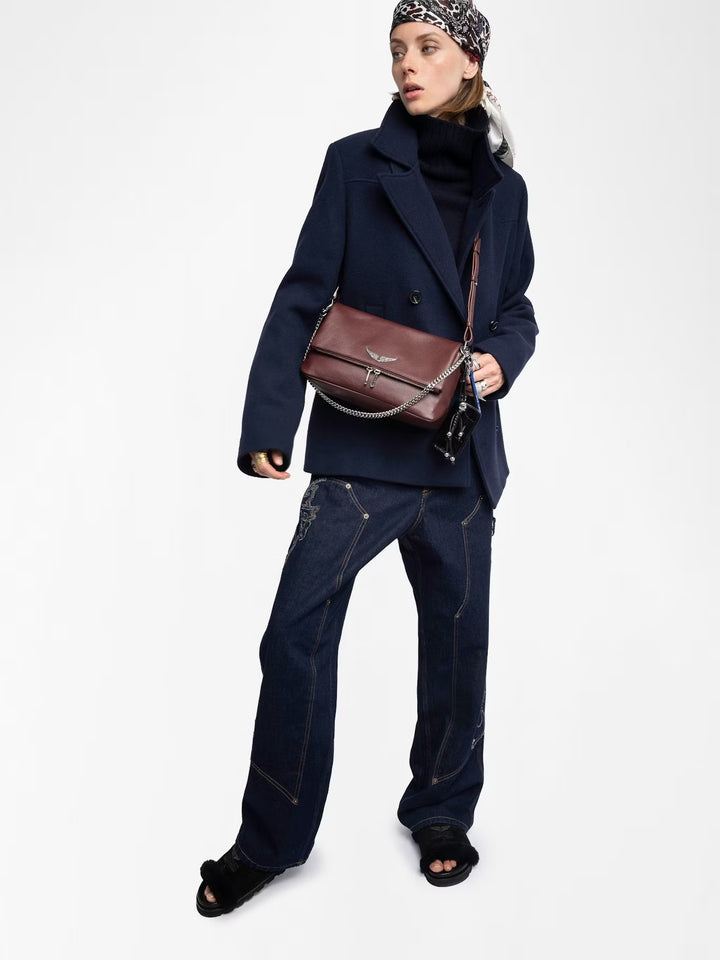 Cartera Rocky II Burdeo