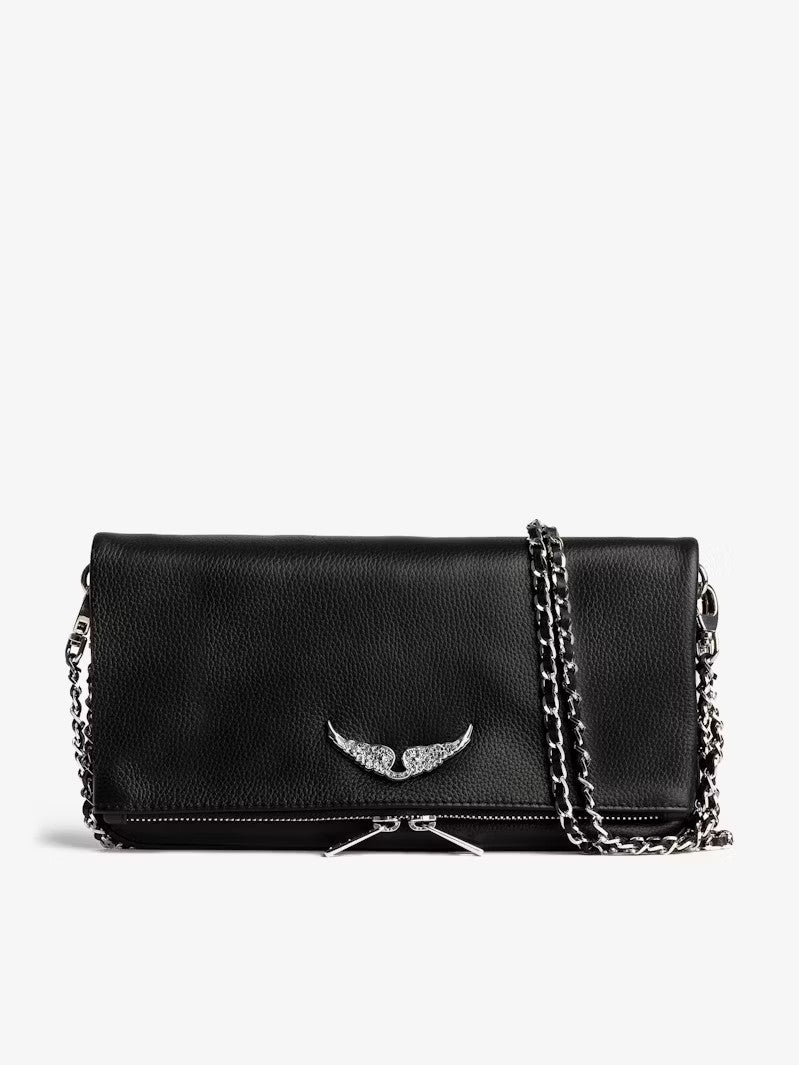 Cartera Rock Swing Your Wings Negra