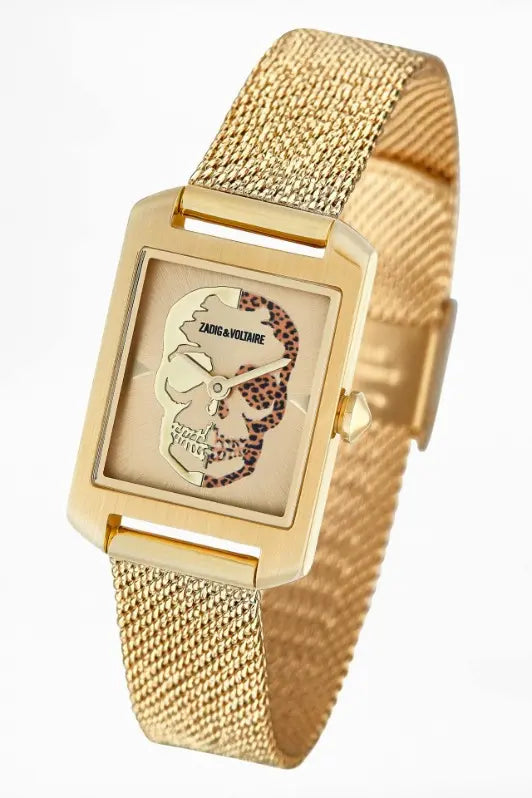 Reloj Voltaire Gold Skull