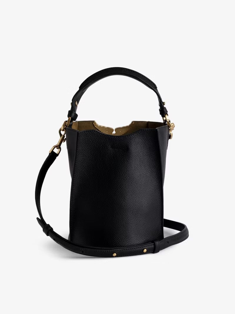 Cartera Borderline Bucket Negra