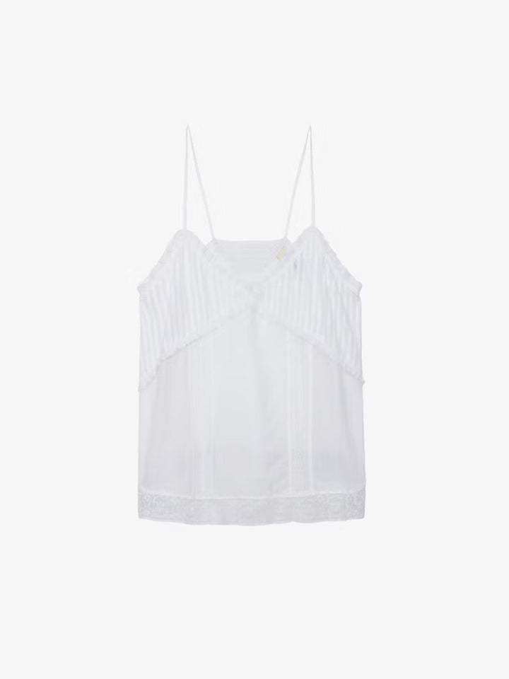 Blusa Calixia Tomboy Blanco