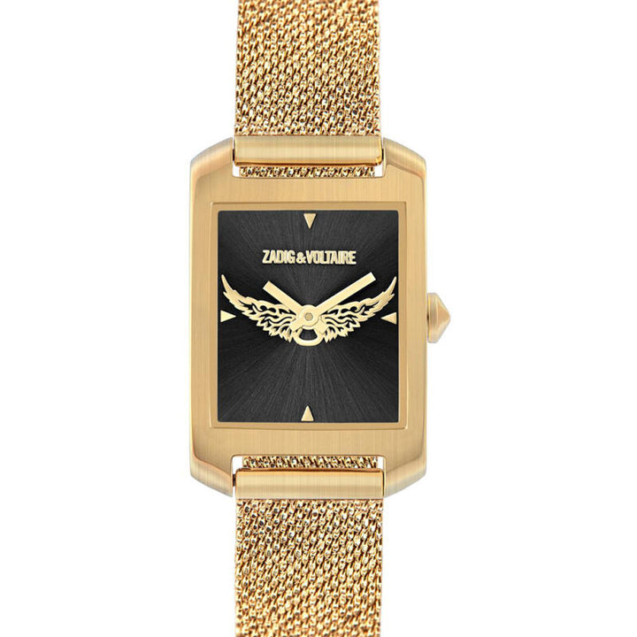 Reloj Voltaire Wings Dorado Negro