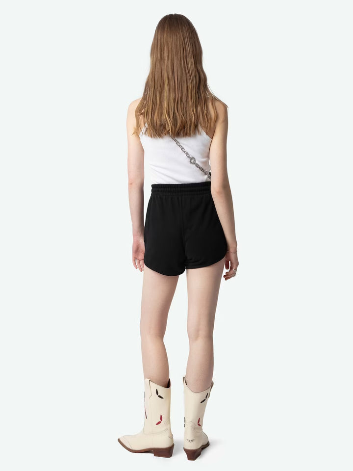Short Smile Wings Strass