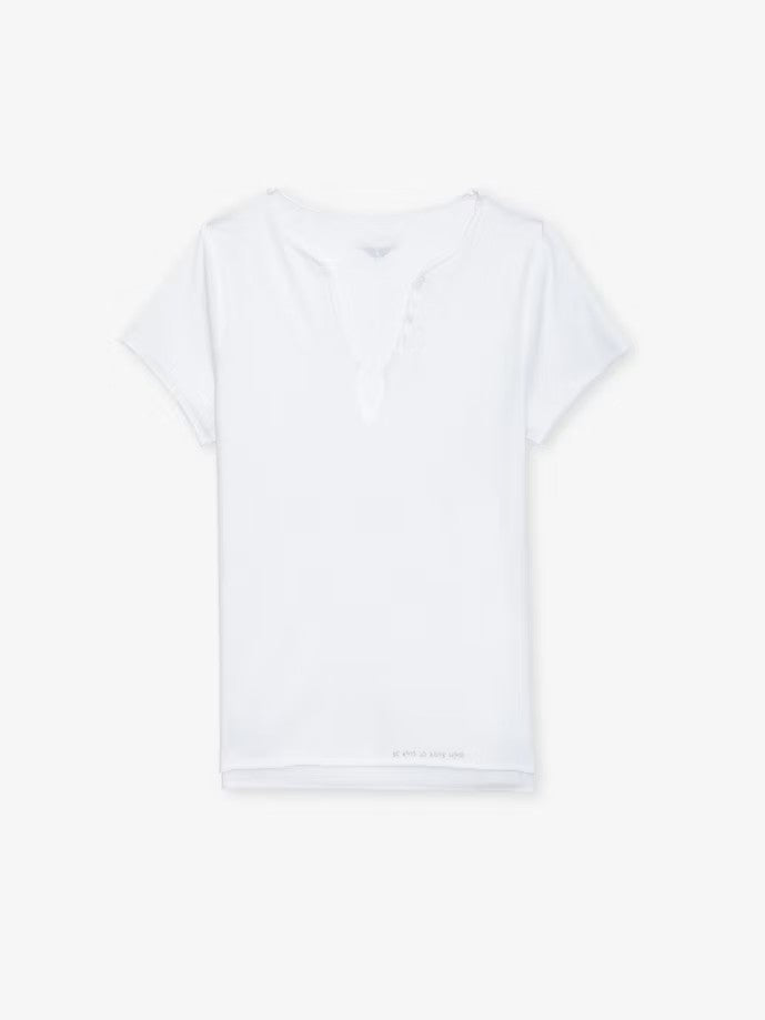 POLERA TUNI WINGS STRASS BLANCO