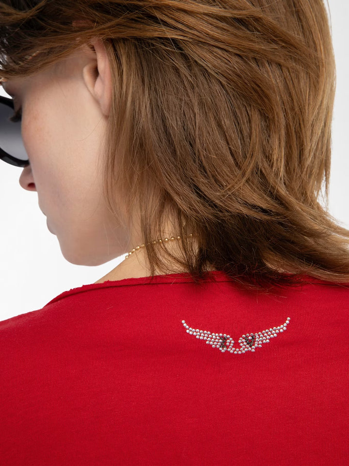 Polera Tuni Wings Rojo