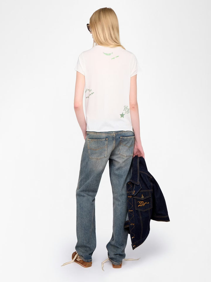 Polera Tunisien Multi Heart Strass