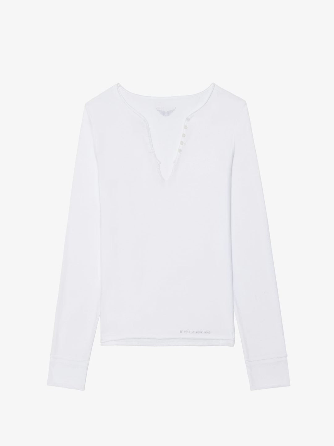 Polera Tuni Wings Strass Manga Larga