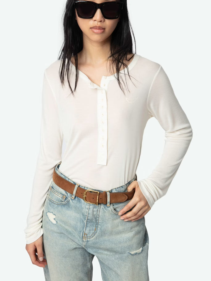 Polera Blair Wings Blanco