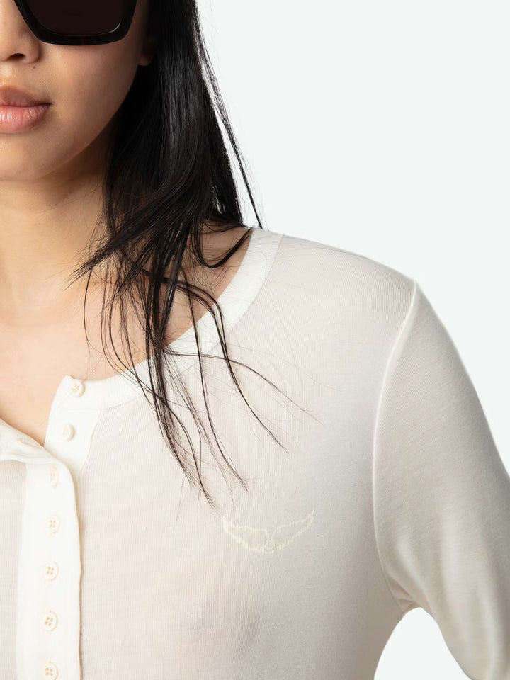 Polera Blair Wings Blanco