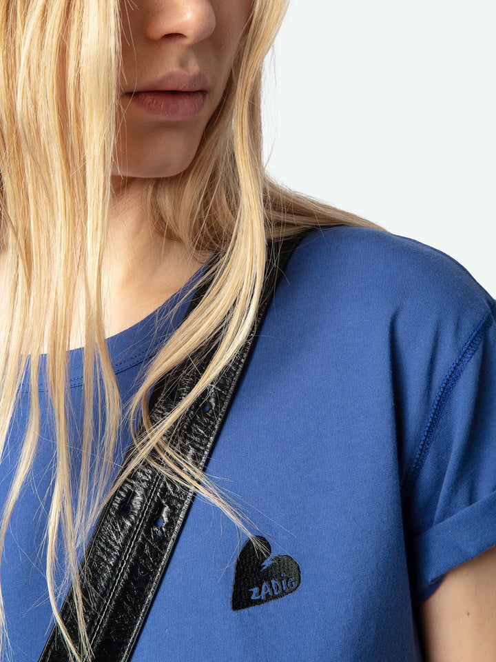 Polera Marta Heart Zadig Azul