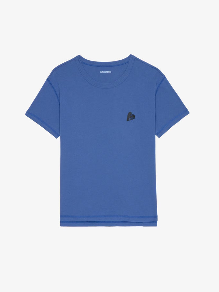 Polera Marta Heart Zadig Azul