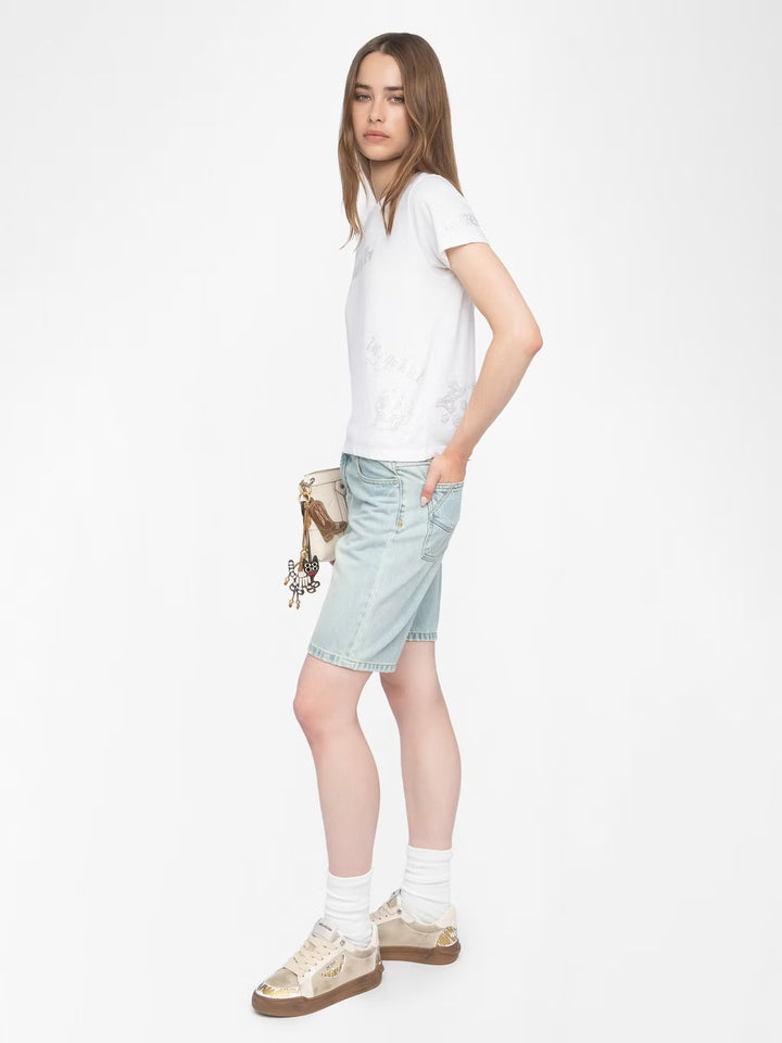 Polera Alys Multicusto Blanco