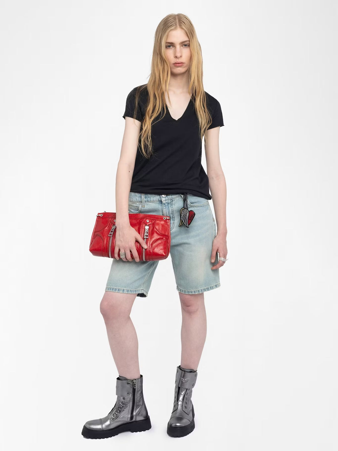 Polera Story Fishnet Skull