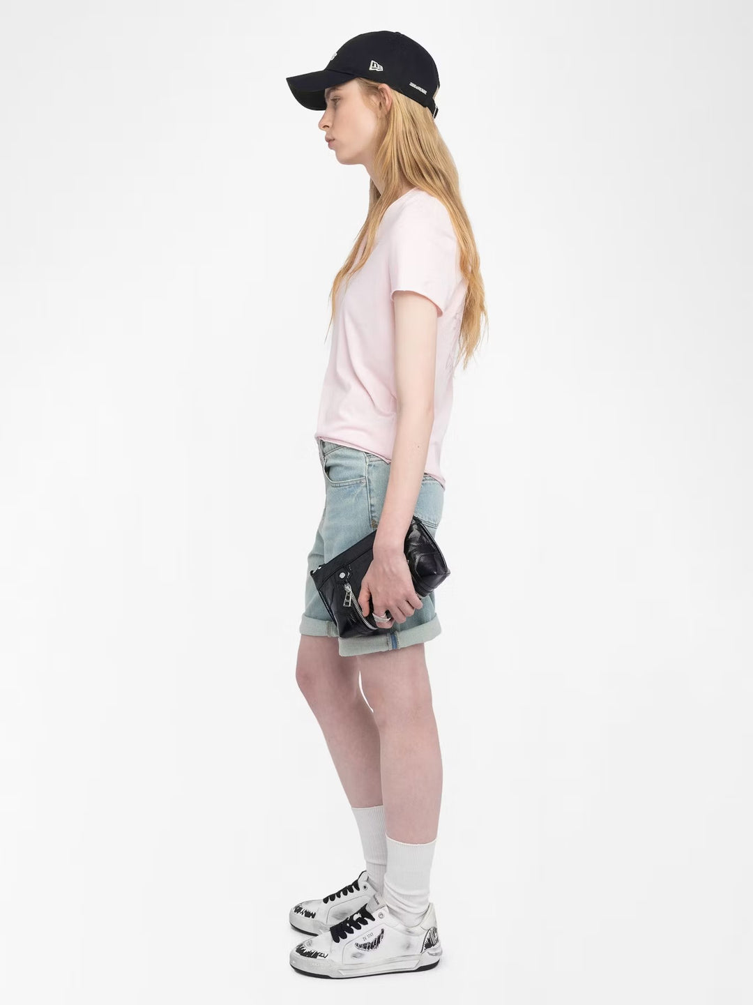 Polera Story Fishnet Skull