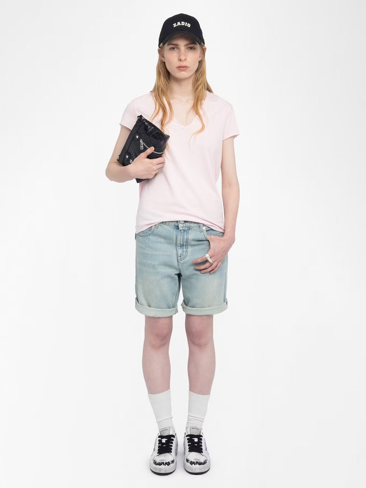 Polera Story Fishnet Skull