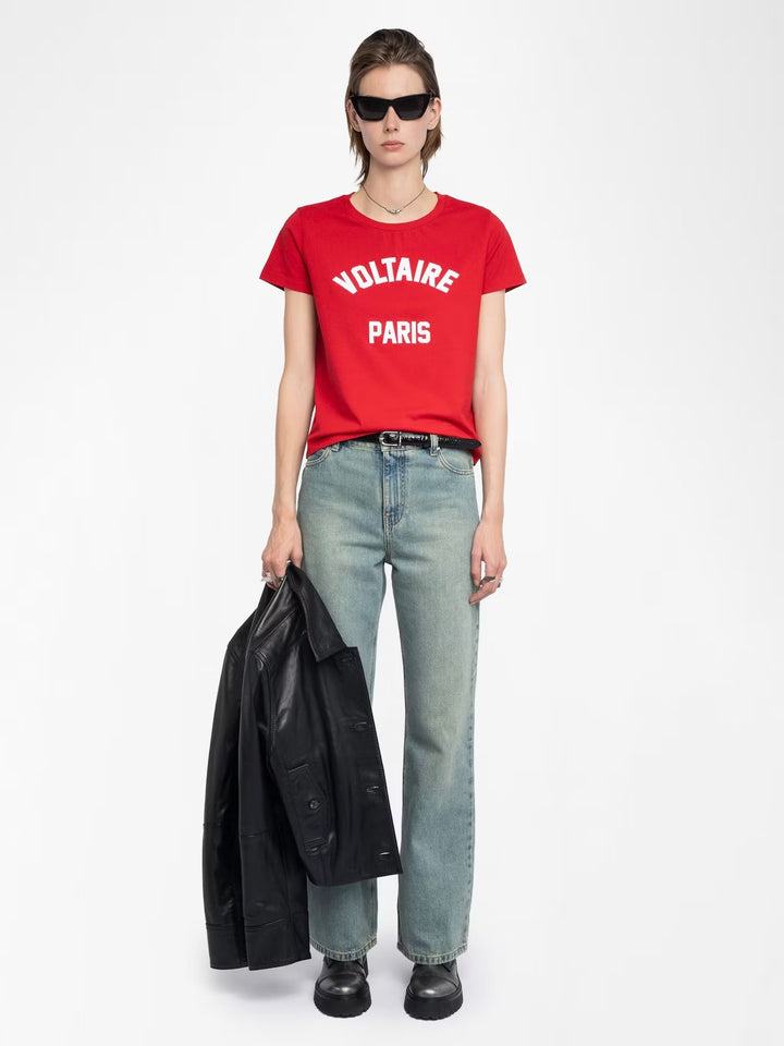 Polera Alys Voltaire Paris Rojo