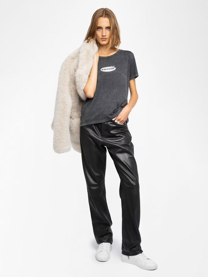 Polera Alys Motocross Strass Negro