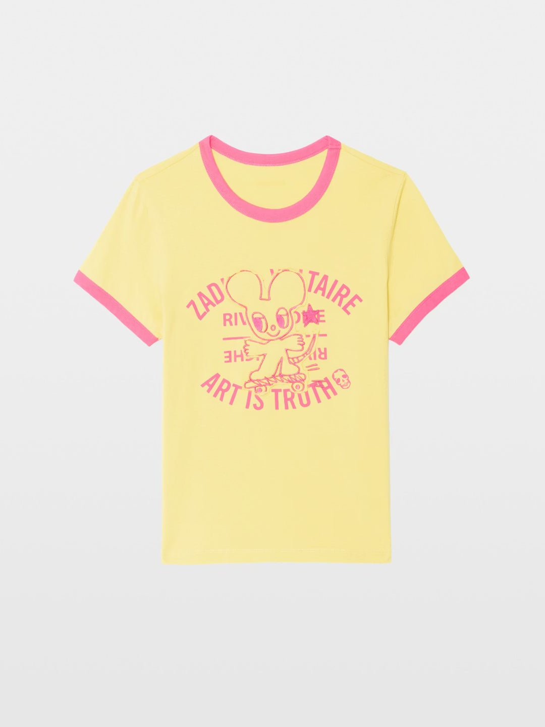 Polera Woos Mouse Amarillo