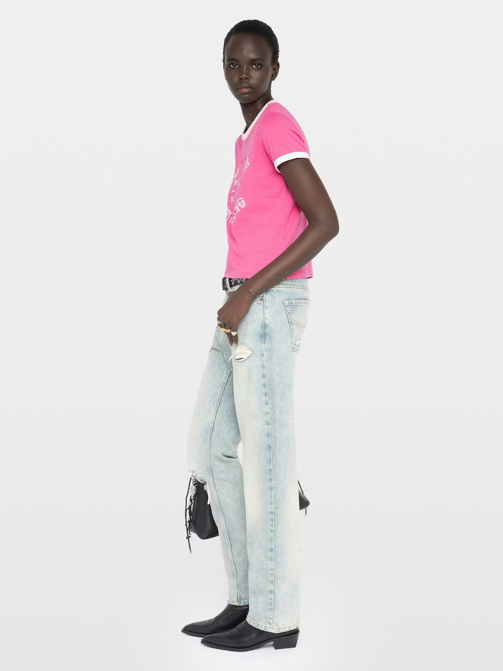 Polera Woos Mouse Rosado