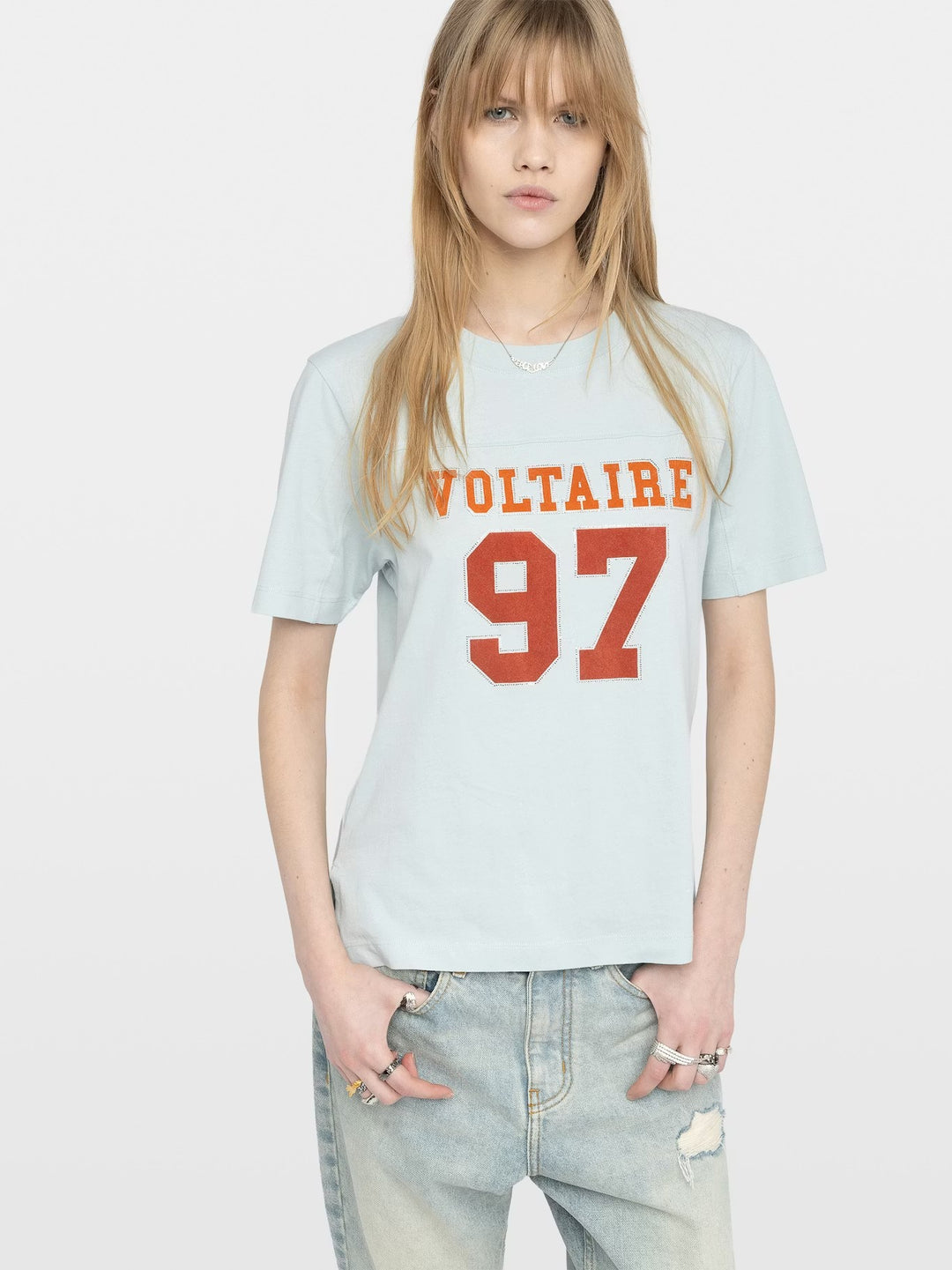 Polera Boo Voltaire 97 Celeste