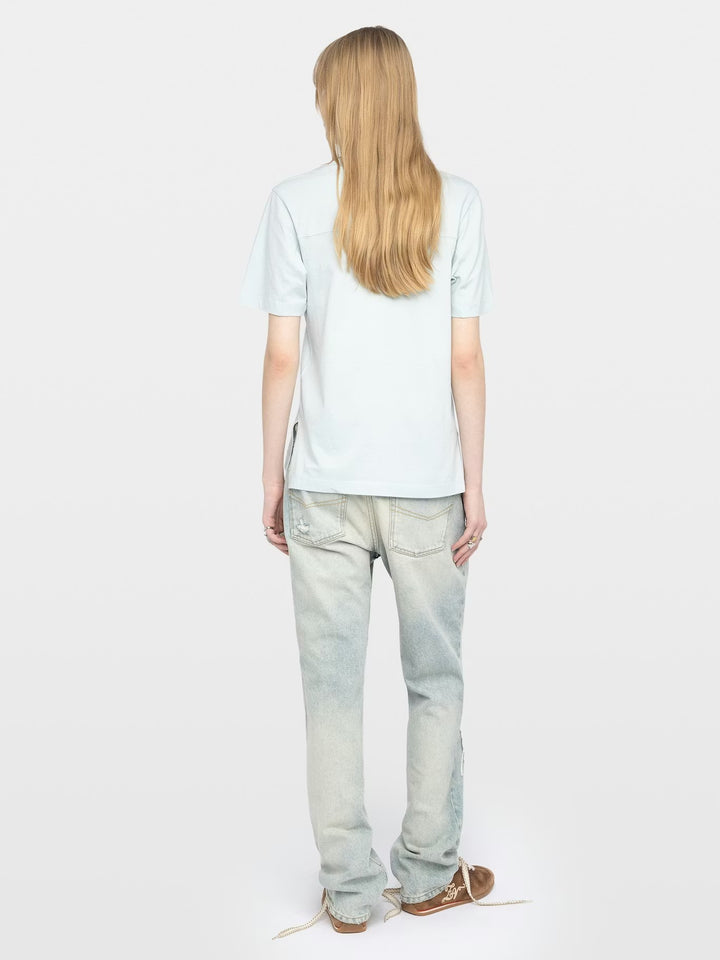 Polera Boo Voltaire 97 Celeste