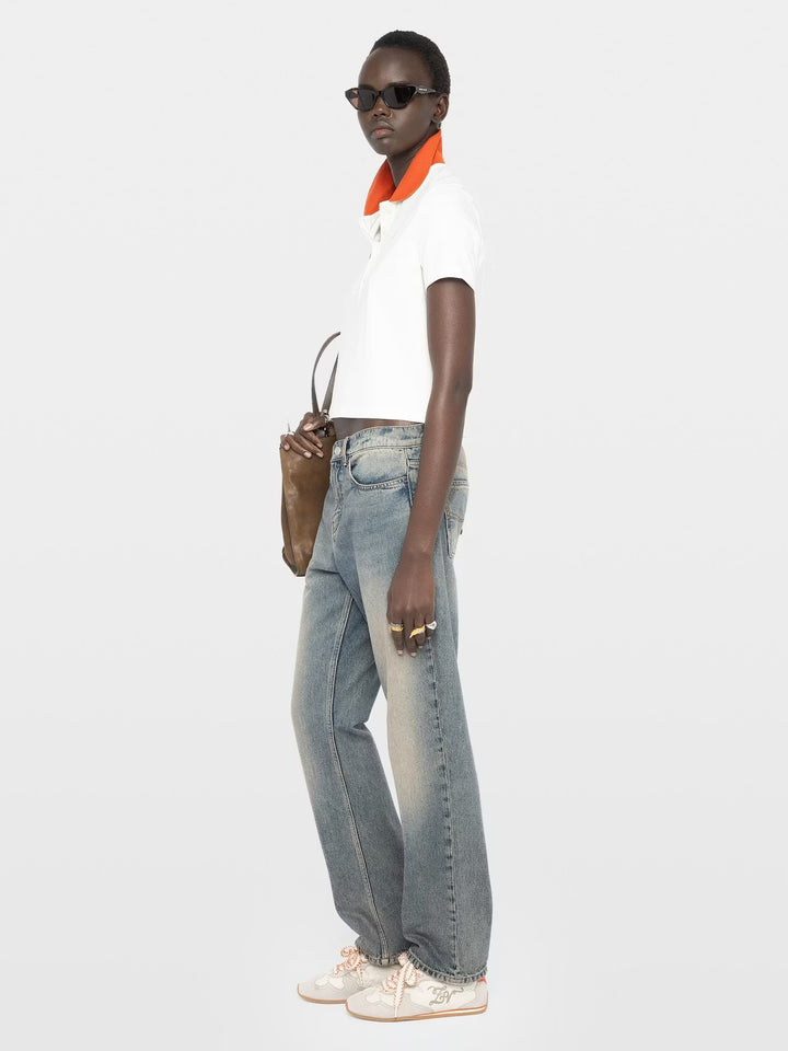 Polera Mirta Wings Crema