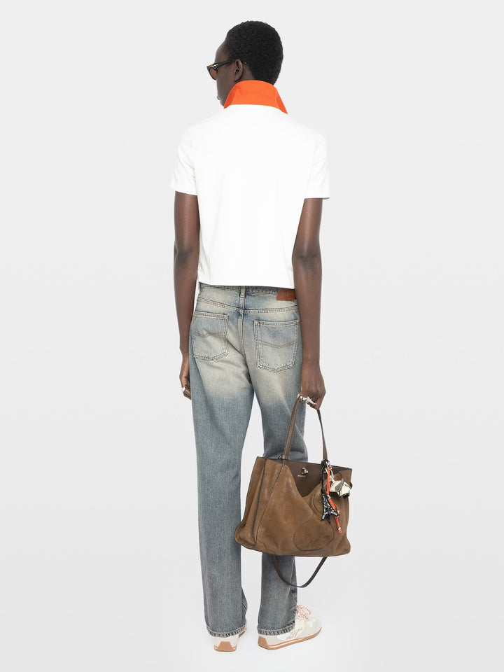 Polera Mirta Wings Crema