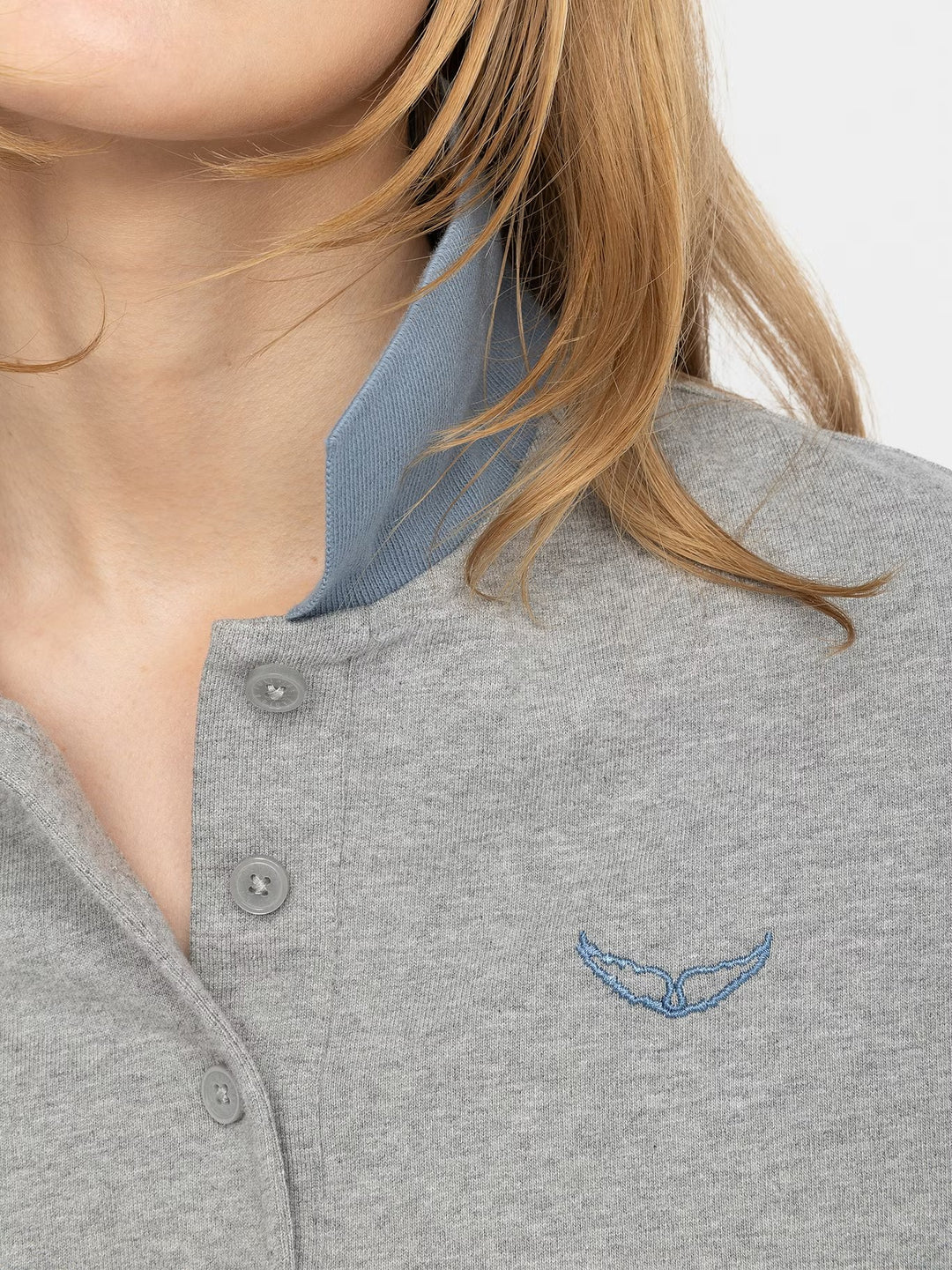 Polera Mirta Wings Gris