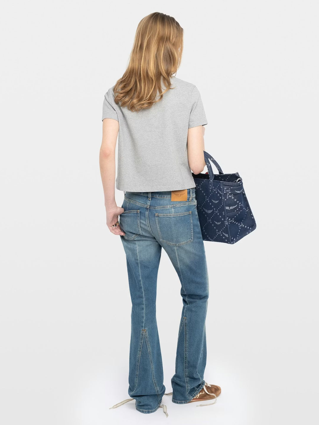 Polera Mirta Wings Gris