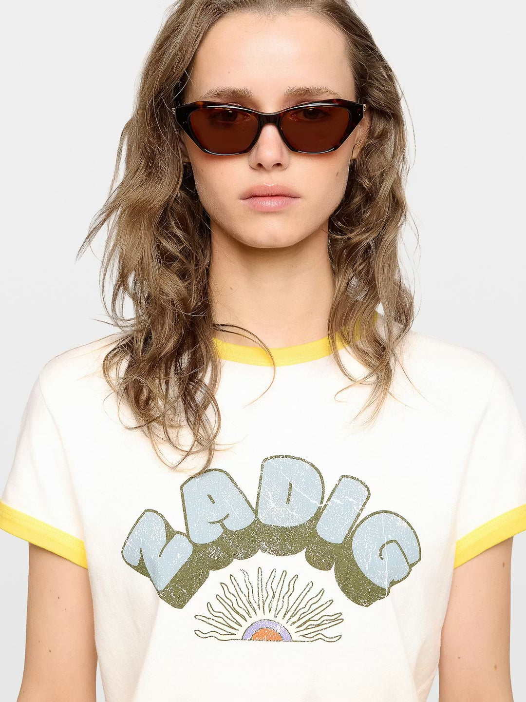 Polera Walk Zadig Sun Blanco