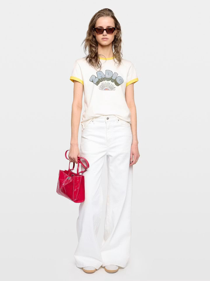 Polera Walk Zadig Sun Blanco