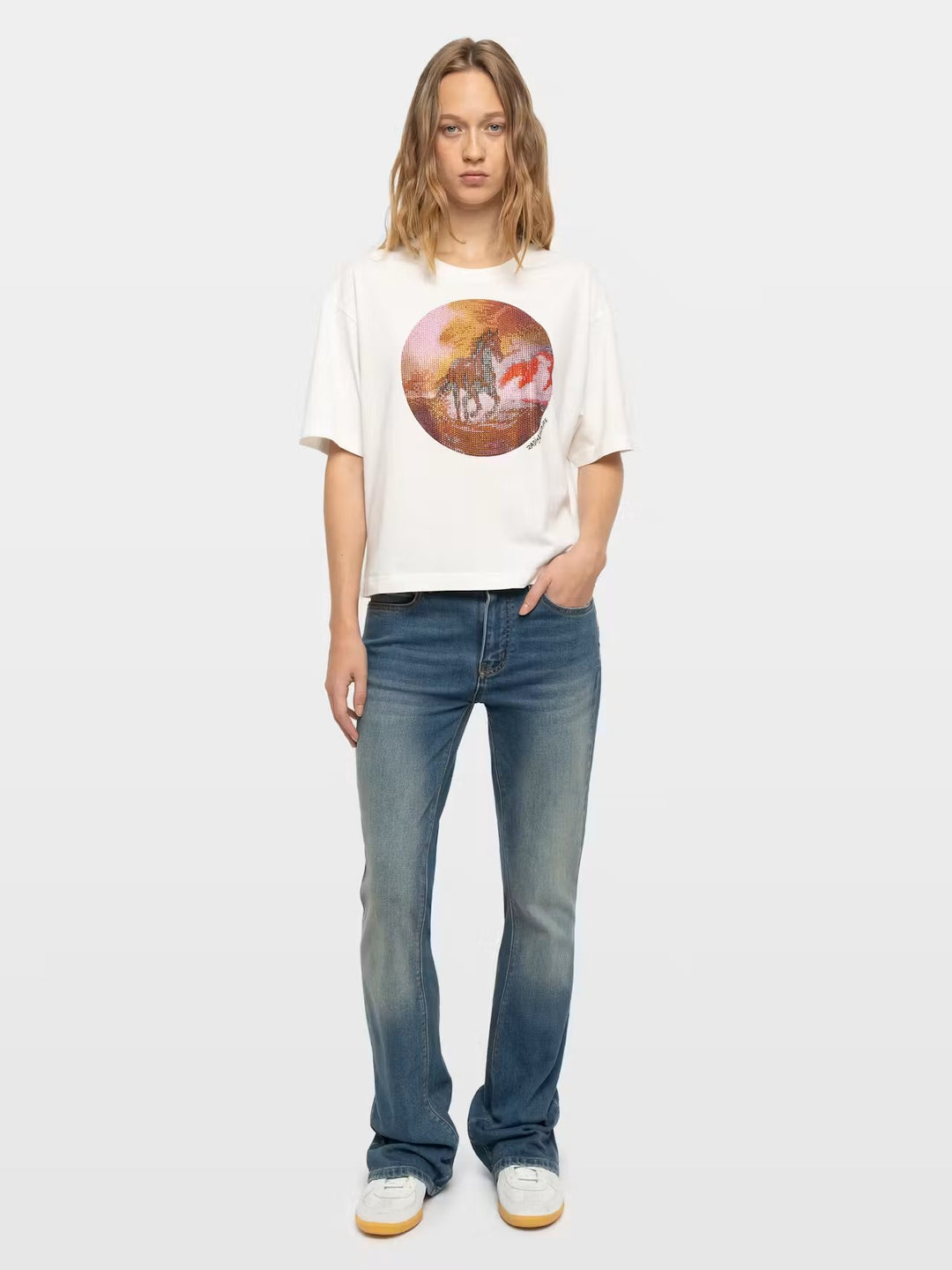 Polera Taida Photo Horses