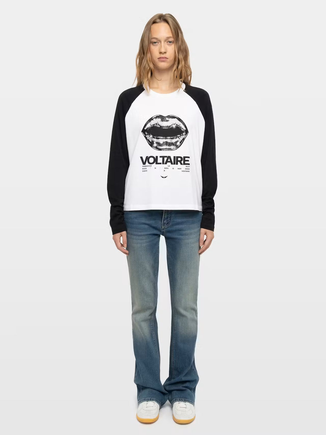 Polera Walkra Tour Lips Strass
