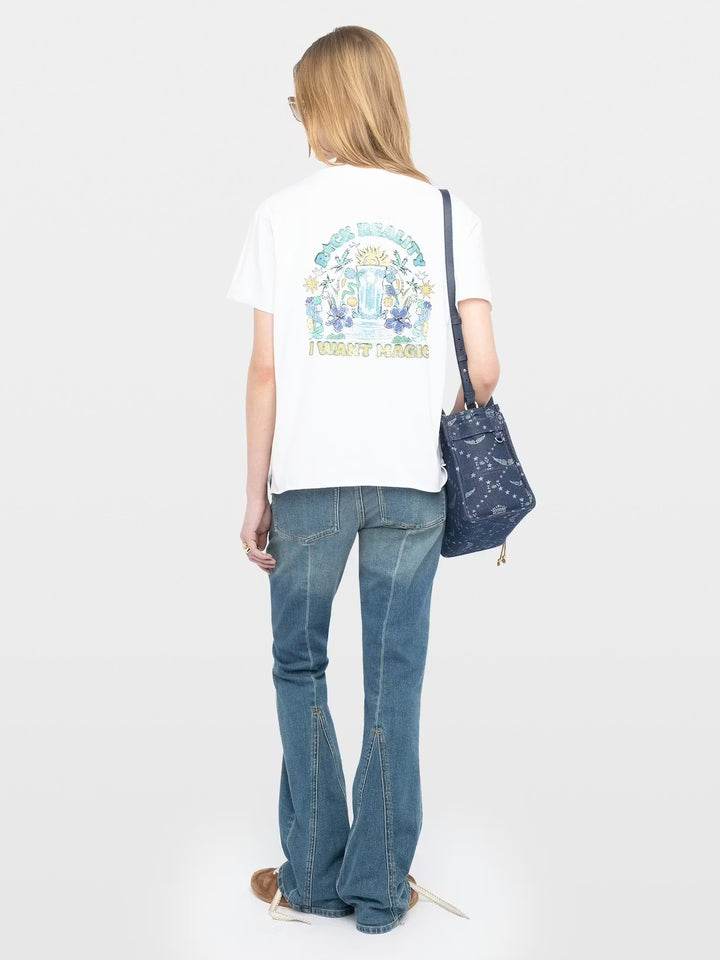 Polera Tommer Concert Cascade Strass