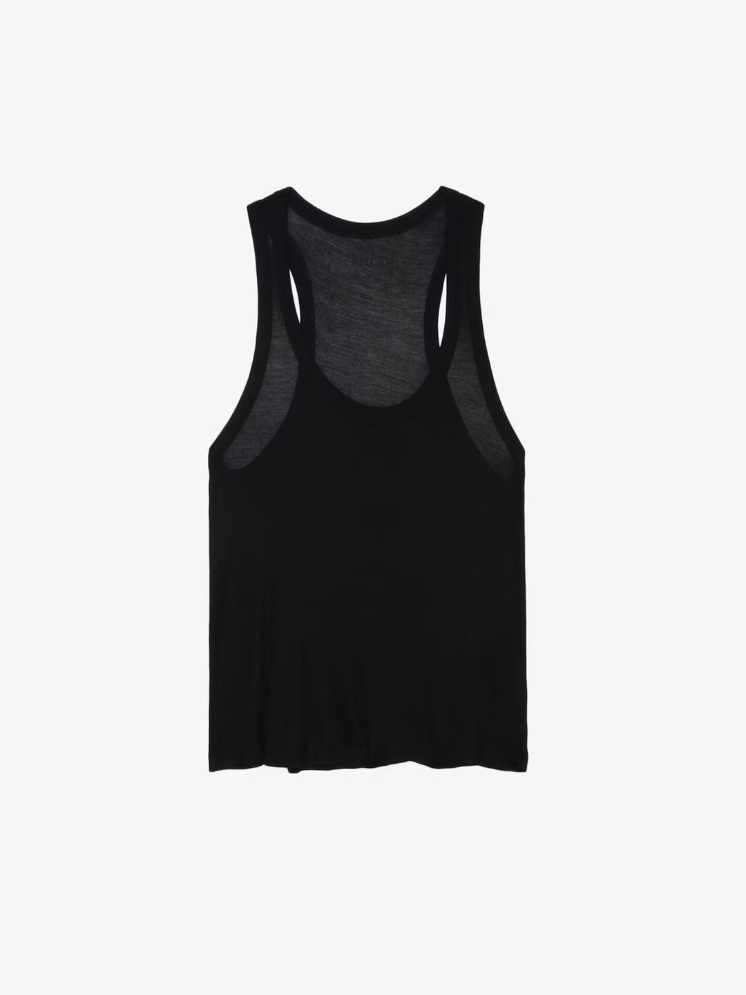 Polera Bianca Wings Strass Negro