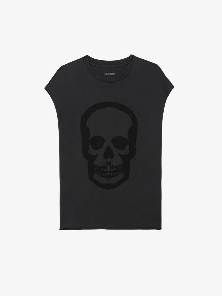Polera Cloe Skull Holes