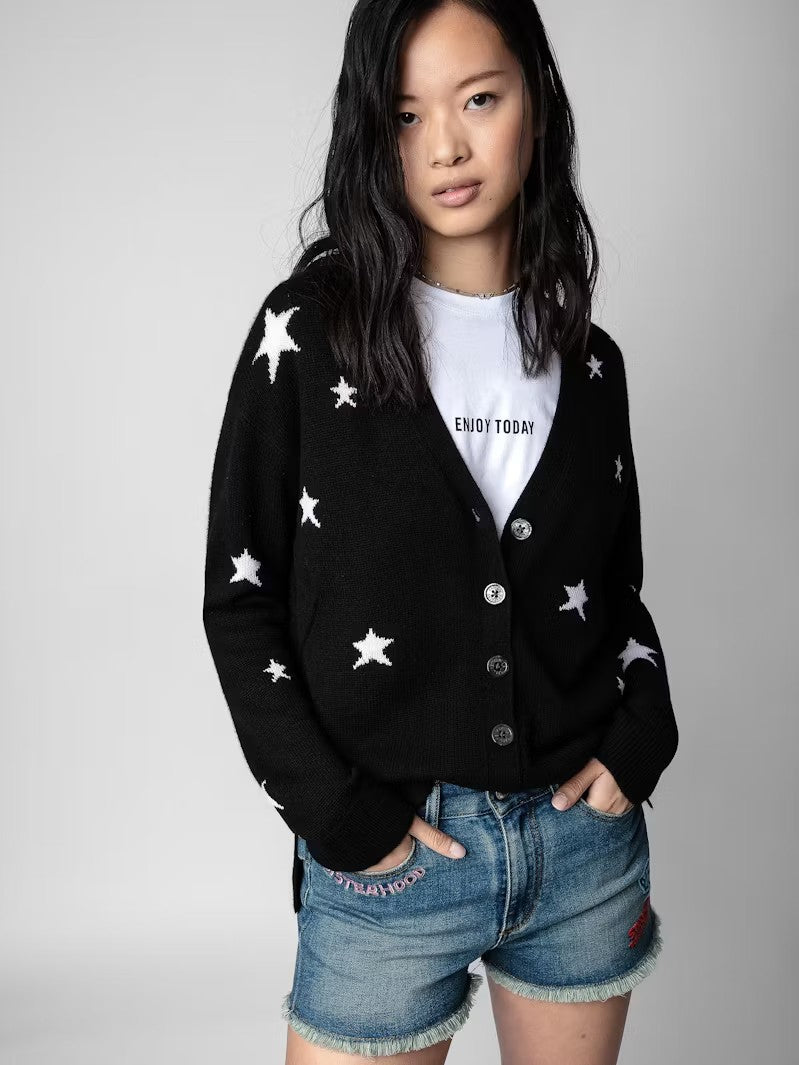 Sweater Mirka STARS Negro