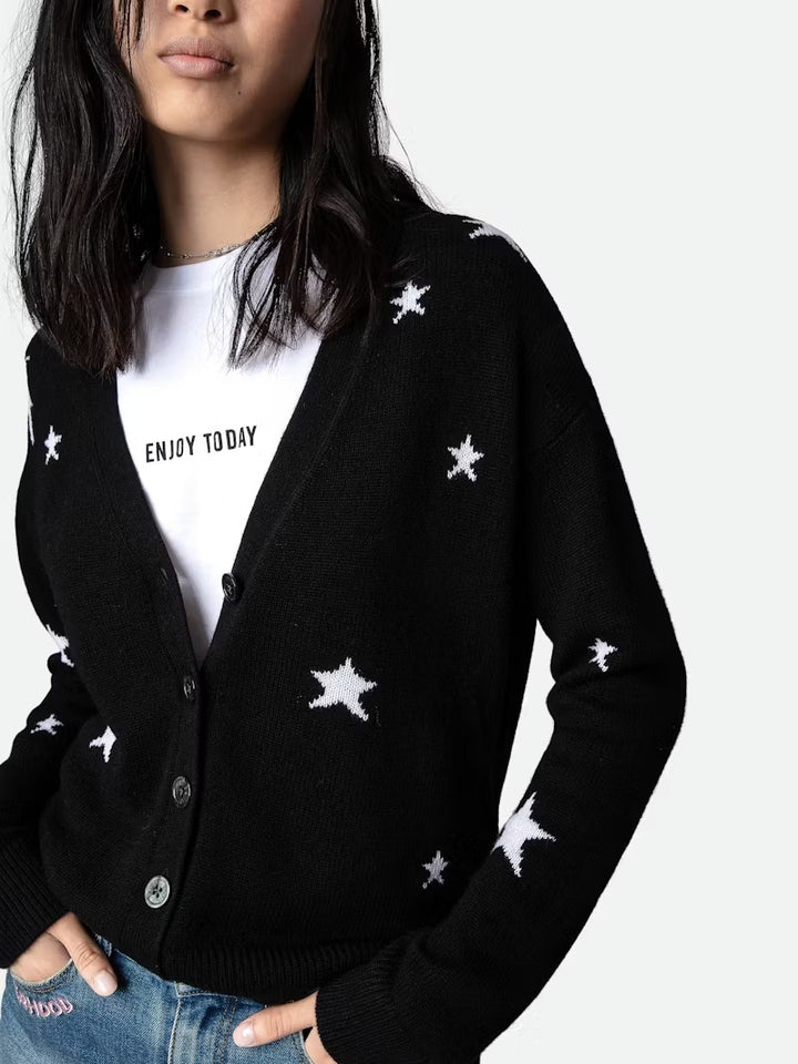 Sweater Mirka STARS Negro