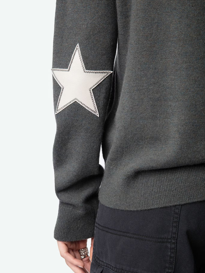 Sweater Cici Patch Gris