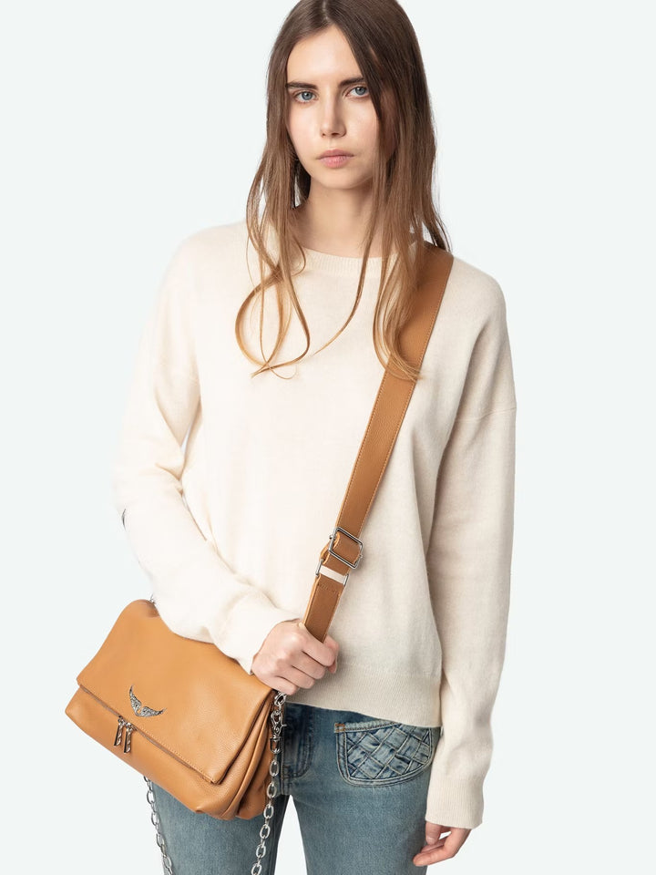 Sweater Cici Patch Blanco