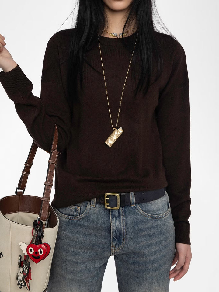 Sweater Cici Patch Heart