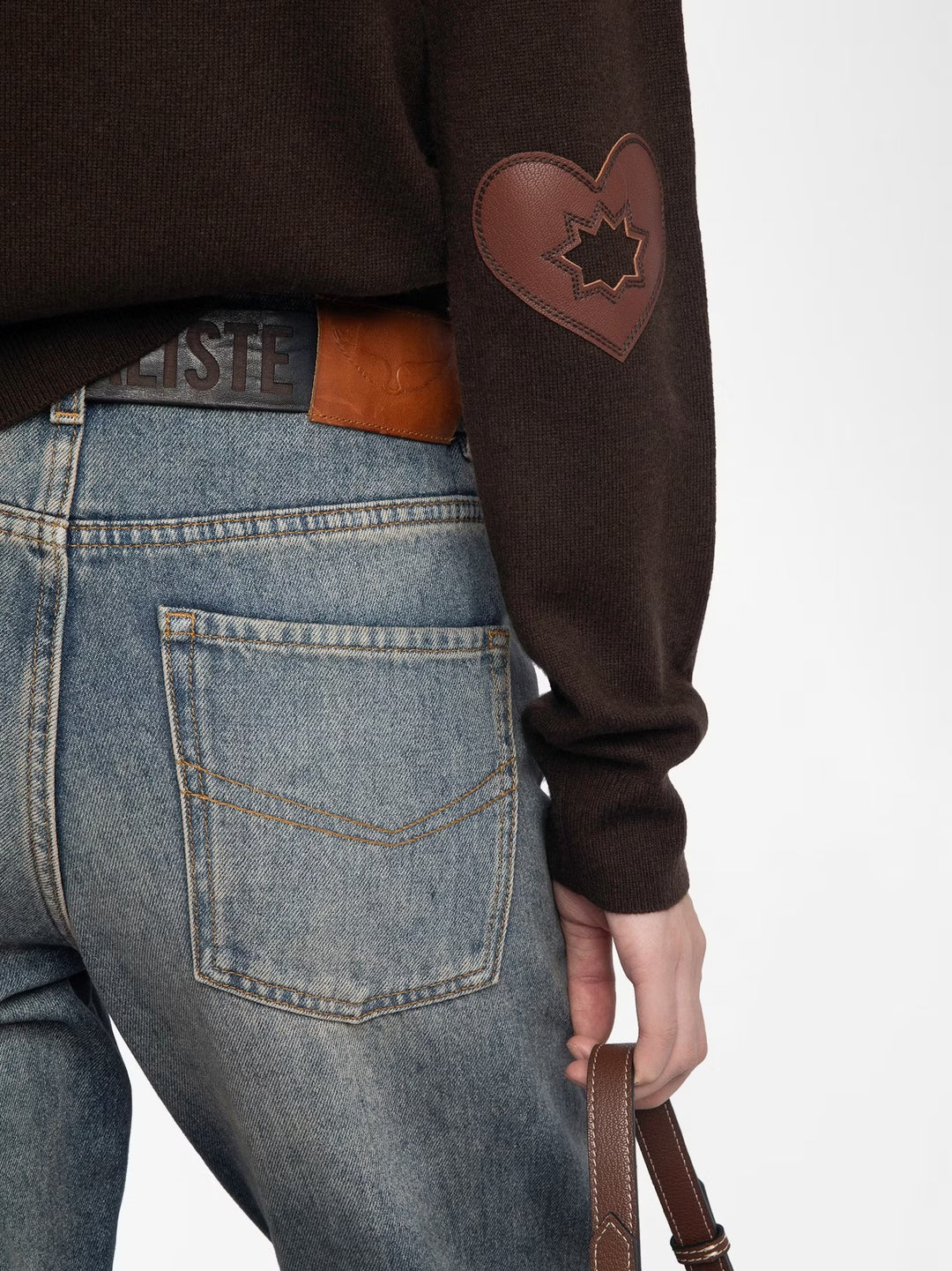 Sweater Cici Patch Heart