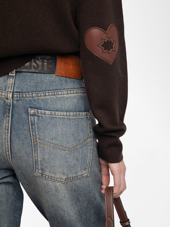 Sweater Cici Patch Heart