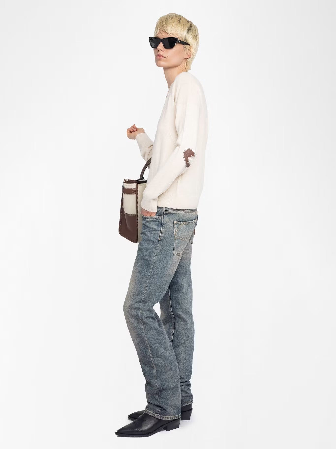 Sweater Vivi Patch Heart – Zadig & Voltaire