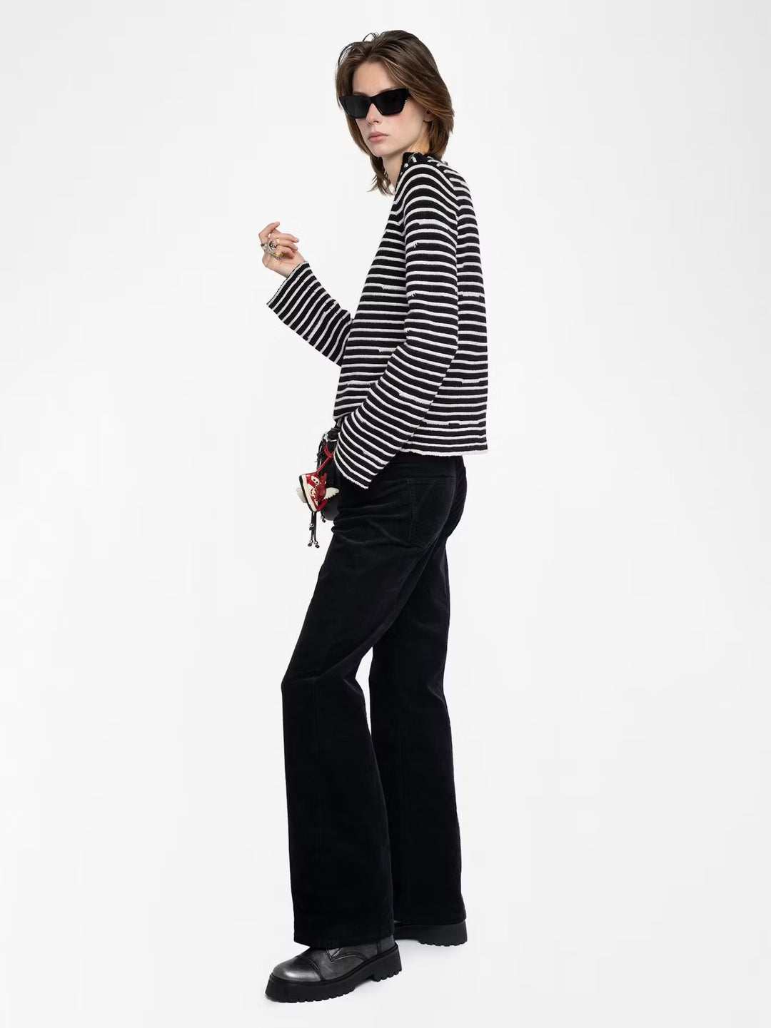 Sweayer Spiky Stripes Negro