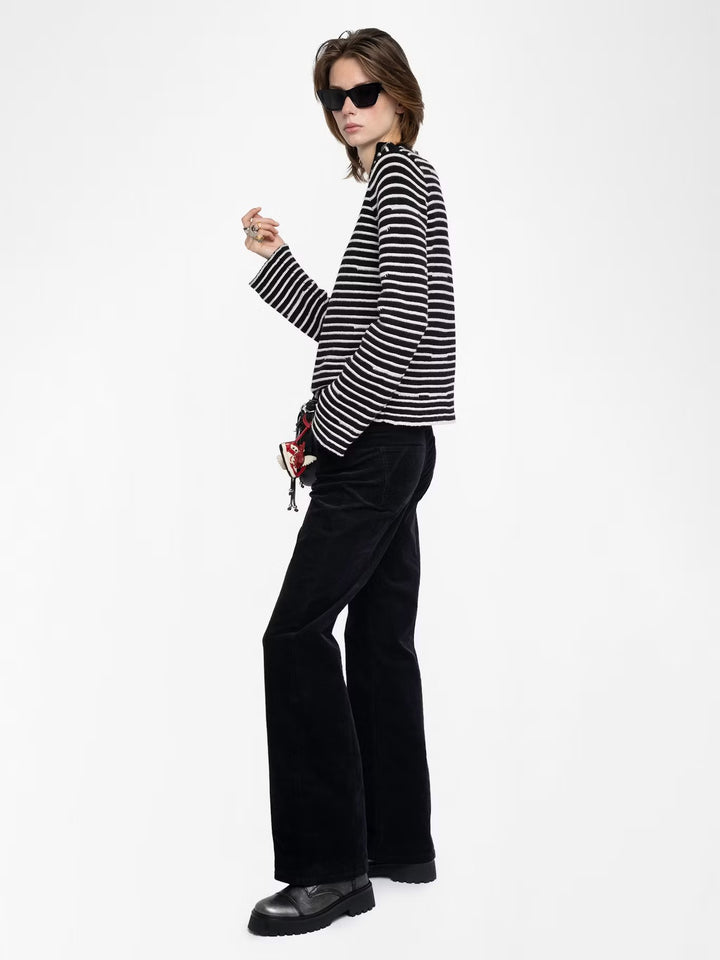 Sweayer Spiky Stripes Negro
