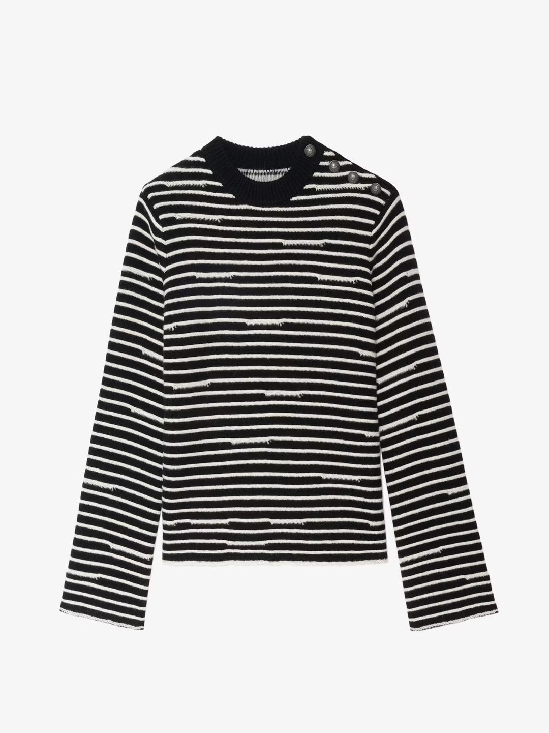 Sweayer Spiky Stripes Negro