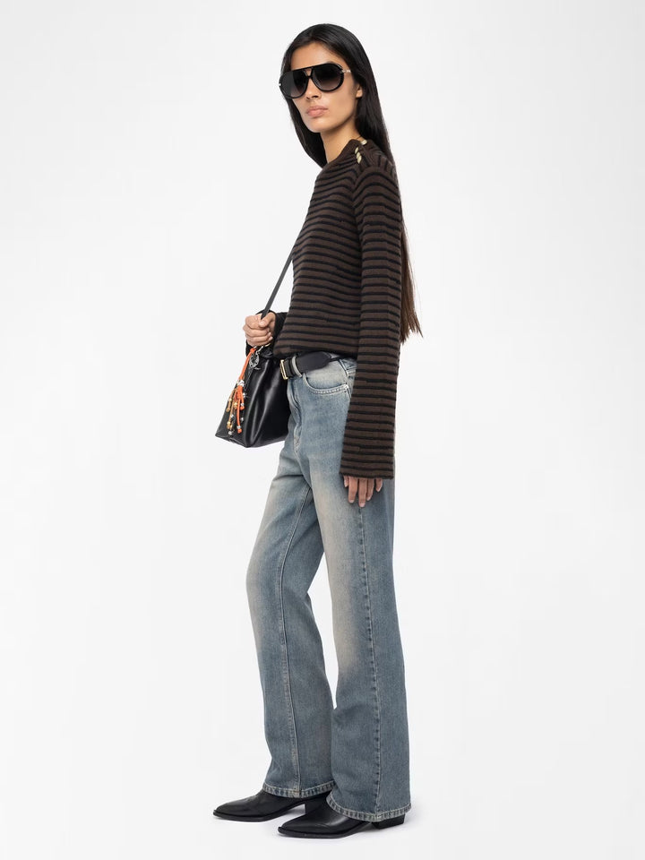 Sweater Spiky Stripes